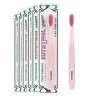 Escova de dentes Euthymol Whitening Premium Soft Pink, pacote com 6 Escova de dentes Euthymol Whitening Premium Soft Pink, pacote com 6