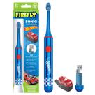 Escova de dentes Firefly Slim Sonic Hot Wheels com carregador USB 3+