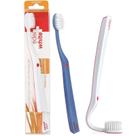 Escova de dentes flexível ultrasoft flosserbrush edel white