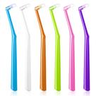 Escova de dentes Fregum End Tuft, cerdas macias ortodônticas, 6 unidades