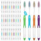 Escova de dentes Frekare Bulk, pacote de 35, embalada individualmente
