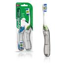 Escova de dentes GUM Folding Travel Compact Head Soft Bristle 2ct
