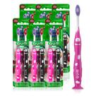 Escova de dentes GUM Monsterz Jr Kids' Soft Bristled 5+ Years 12u