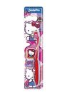 Escova de Dentes Infantil Hello Kitty Cerdas Macias com protetor de cerdas