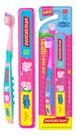 Escova de Dentes Infantil Peppa Pig Com Estojo Protetor