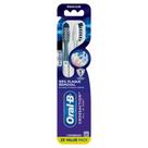 Escova de dentes Oral-B Pro Health CrossAction pacote com 2 unidades, cerdas médias
