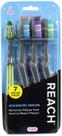 Escova de dentes Reach Advanced Design Advanced Firm, 7 unidades