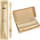 Escova de dentes Sea Turtle Bamboo com cerdas vegetais (pacote com 10)