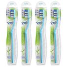 Escova de dentes Tom's of Maine Naturally Clean Soft, pacote com 4 Escova de dentes Tom's of Maine Naturally Clean Soft, pacote com 4