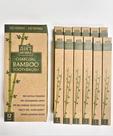 Escova de dentes Zeek's Naturals Bamboo Charcoal Biodegradável x12