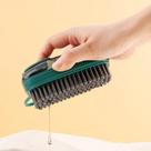 Escova De Limpeza Cerdas Macias com Dispenser Detergente Multifuncional/Para Lavar Roupa e Louça