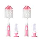 Escova de limpeza Chemimoso Baby Bottle Set 26,5 cm rosa Escova de limpeza Chemimoso Baby Bottle Set 26,5 cm rosa