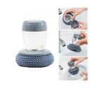 Escova De Limpeza Com Dispenser Para Detergente