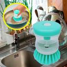 Escova De Limpeza Com Reservatório Para Detergente