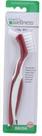 Escova de limpeza de dentaduras Family Wellness Dual Bristle Heads Escova de limpeza de dentaduras Family Wellness Dual Bristle Heads