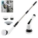 Escova de Limpeza Eletrica 25W Sem Fio Bateria Recarregavel Potente Esfregao Giratorio Casa Cozinha Banheiro Varanda Piso Azulejo Parede Polimento Car