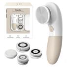 Escova de limpeza facial Vanity Planet Raedia com 4 cabeças de escova