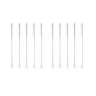 Escova de Limpeza Para Canudos 22cm Kit 10 Unidades Multiuso Ideal para Copos Garrafas Mamadeiras Limpeza Profunda Alta Durabilidade