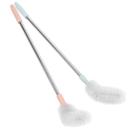 Escova de limpeza para jarros de água, 2 peças, alça portátil, FELTECHELECTR