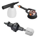 Escova de limpeza WORX Hydroshot Kit WA4071 para carros e barcos
