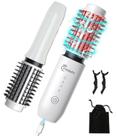 Escova de modelagem de cabelo sem fio Fitdafit 1.5 Mini White