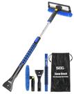 Escova de Neve Extensível SEG Direct 39cm com Raspador de Gelo Escova de Neve Extensível SEG Direct 39cm com Raspador de Gelo