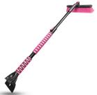 Escova de Neve HEEYA 112cm para SUV com Raspador de Gelo - Rosa