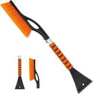 Escova de neve PLACHIDAY 69 cm com raspador de gelo removível Escova de neve PLACHIDAY 69 cm com raspador de gelo removível