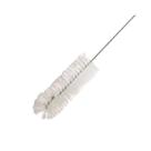 Escova de Nylon 5x45cm para limpeza de garrafas, tubos de ensaio, vidrarias