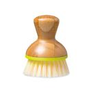 Escova de pratos Full Circle Bamboo Ergonomic Palm Scrubber Green Escova de pratos Full Circle Bamboo Ergonomic Palm Scrubber Green