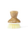 Escova de pratos Full Circle Bubble Up White (pacote com 6)