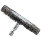 Escova de roda de arame Forney 72736 Fine Crimped 7,6 cm