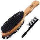 Escova de roupas Kent CC20 de dupla face 26 cm Cherrywood