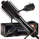 Escova de secador de cabelo Magnifeko Round Hot Air Black 1200 W