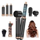 Escova de secador de cabelo Yitrust 5 em 1 Air Curler Curling Iron