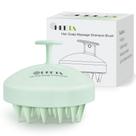 Escova de shampoo Scalp Scrubber HEETA para crescimento de cabelo verde