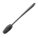 Escova de Silicone Cabo Longo para Lavar Garrafas Jarras Mamadeiras Copos Taças Limpeza Profunda