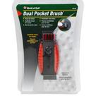 Escova de taco de golfe JEF WORLD OF GOLF JR149 de bolso duplo