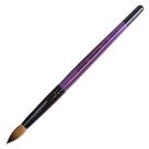 Escova de unhas acrílica PANA Pure Kolinsky Hair Size 12 Purple