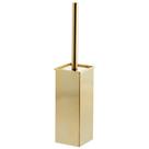 Escova de vaso sanitário MDesign Citi Collection Steel Soft Brass