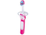 Escova Dental Bebê Mam Baby's Brush 6+ Meses Rosa Escova Dental Bebê Mam Baby's Brush 6+ Meses Rosa