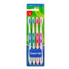 Escova Dental Clear UP Extreme Média Cores Sortidas 4 Unidades Escova Dental Clear UP Extreme Média Cores Sortidas 4 Unidades