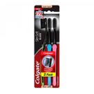Escova Dental Colgate Slim Soft Black Macia Com 3 Unidades