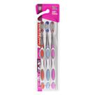Escova Dental Dentalclean Metallic Plus Adulto Média L3 P2