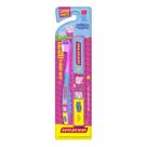 Escova Dental Dentalclean Peppa Pig Infantil MC com Estojo - Sortidas Escova Dental Dentalclean Peppa Pig Infantil MC com Estojo - Sortidas