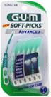 Escova Dental GUM Soft-Picks Advanced 60 Unidades Pacote com 2