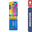 Escova Dental Indicator Colors 30 Oral-B 4 unidades