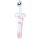 Escova Dental Infantil Extramacia Rosa FIRST BRUSH MAM Escova Dental Infantil Extramacia Rosa FIRST BRUSH MAM