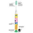Escova Dental Infantil Peppa Pig Com Luz E Timer De 2 Minutos