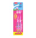 Escova Dental Infantil Premium Peppa Pig +3a 2un Dentalclean